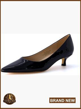 Kitten Heel Dress Pumps with Memory Foam, Wide Widths, Slip On